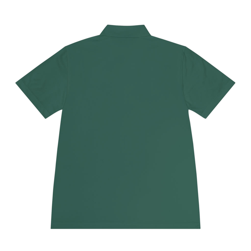 Classic Men’s Sport Polo — Minimalist Kairos Kosmos Logo Chest Shirt