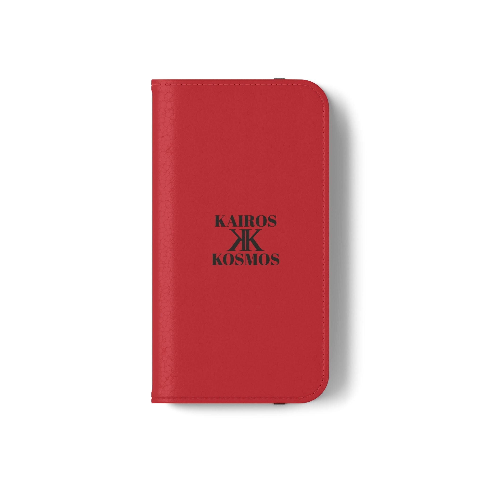 Kairos Kosmos Logo RED Flip Phone Case