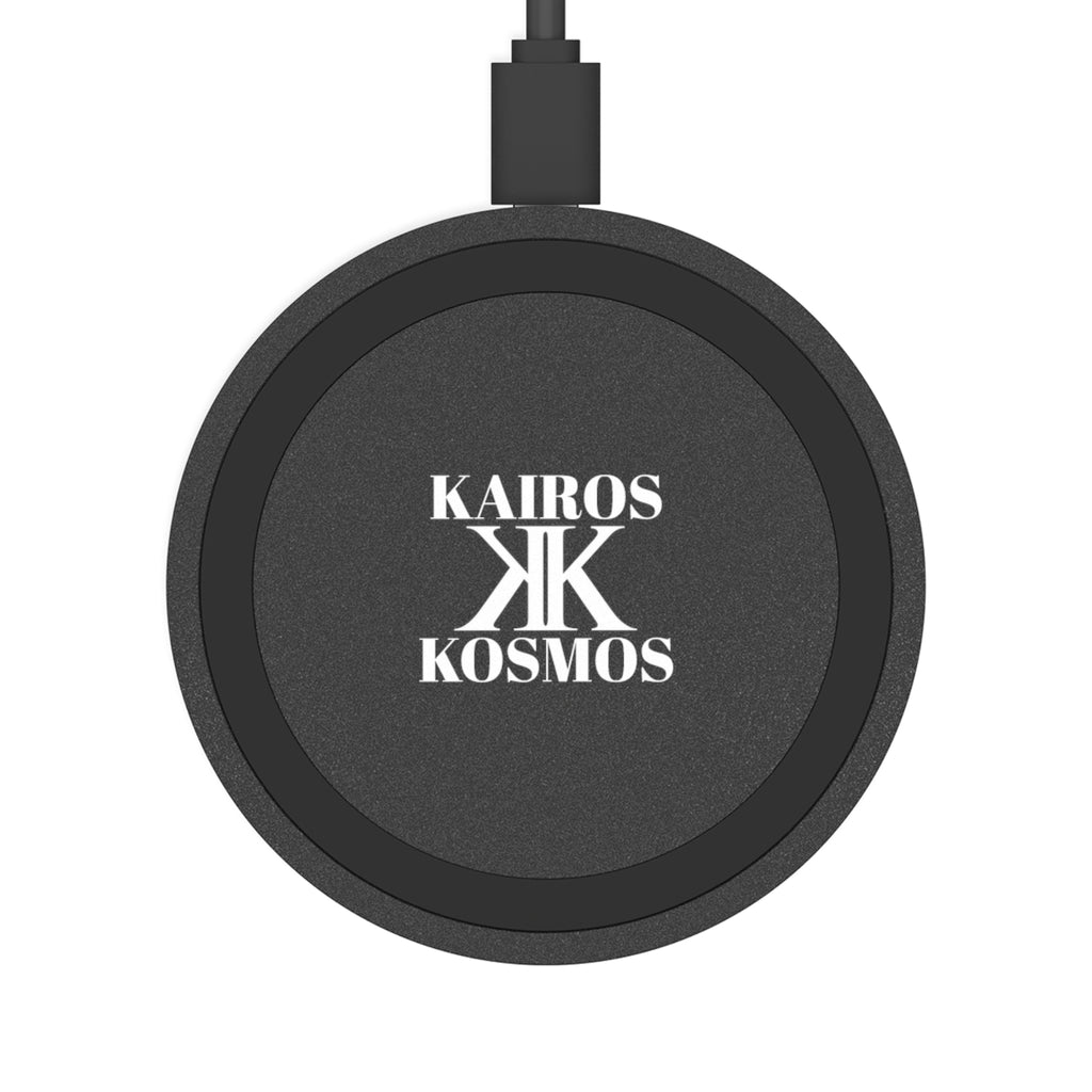 Wireless Charging Pad BLACK — Kairos Kosmos Fast Qi Charger