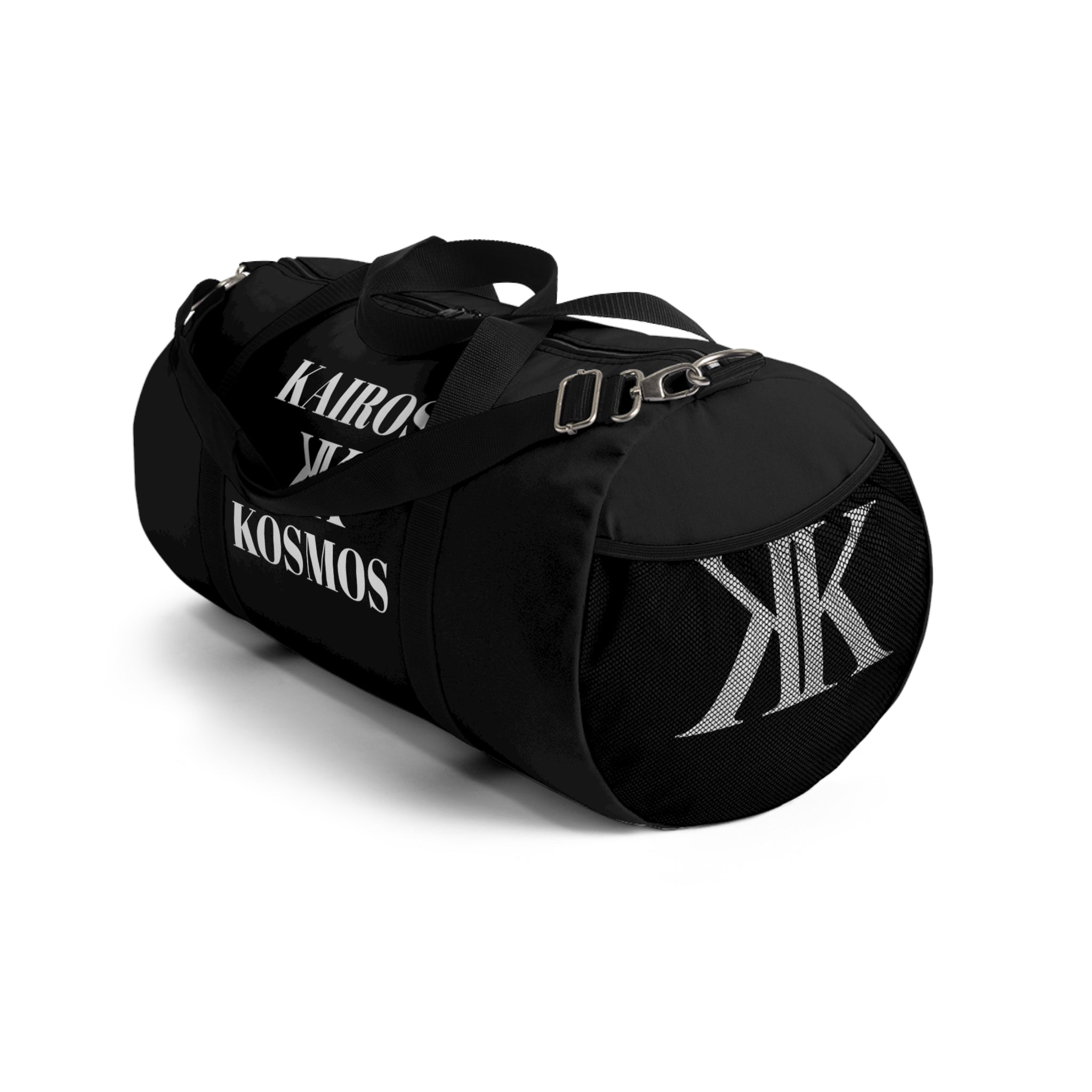 Kairos Kosmos BLACK Duffel Bag —  Gym & Travel Weekender