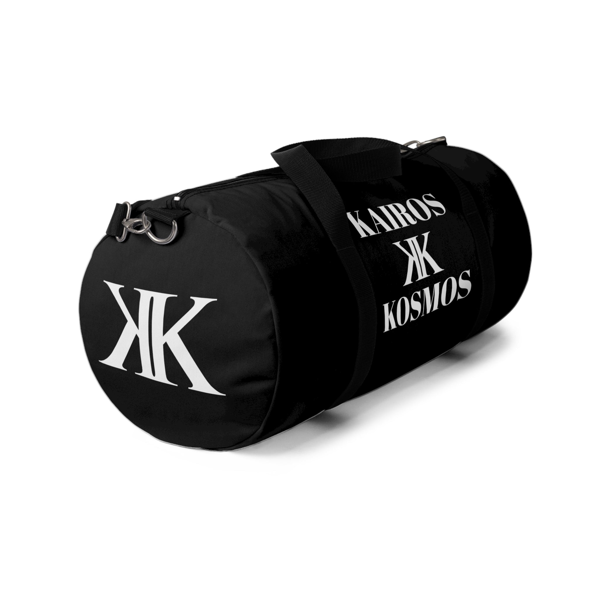 Kairos Kosmos BLACK Duffel Bag —  Gym & Travel Weekender