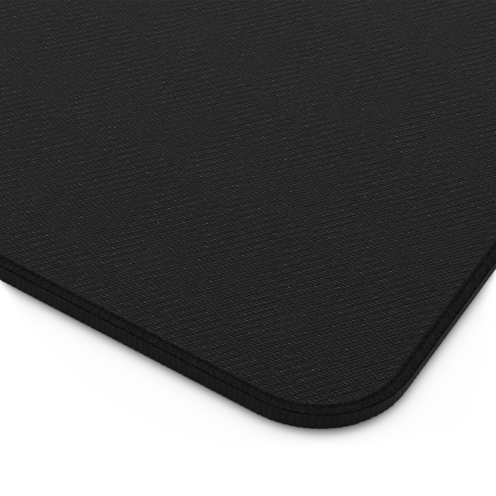 Desk Mat — Minimalist 'KAIROS KOSMOS' Black & White Logo Desk Mat