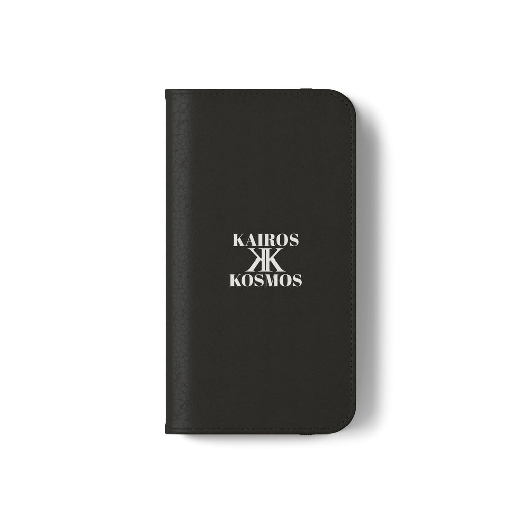 Kairos Kosmos Logo BLACK Flip Phone Case