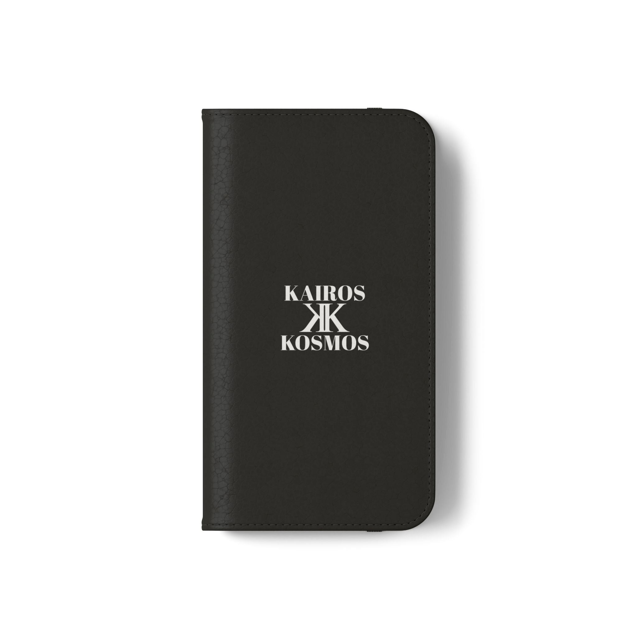 Kairos Kosmos Logo BLACK Flip Phone Case