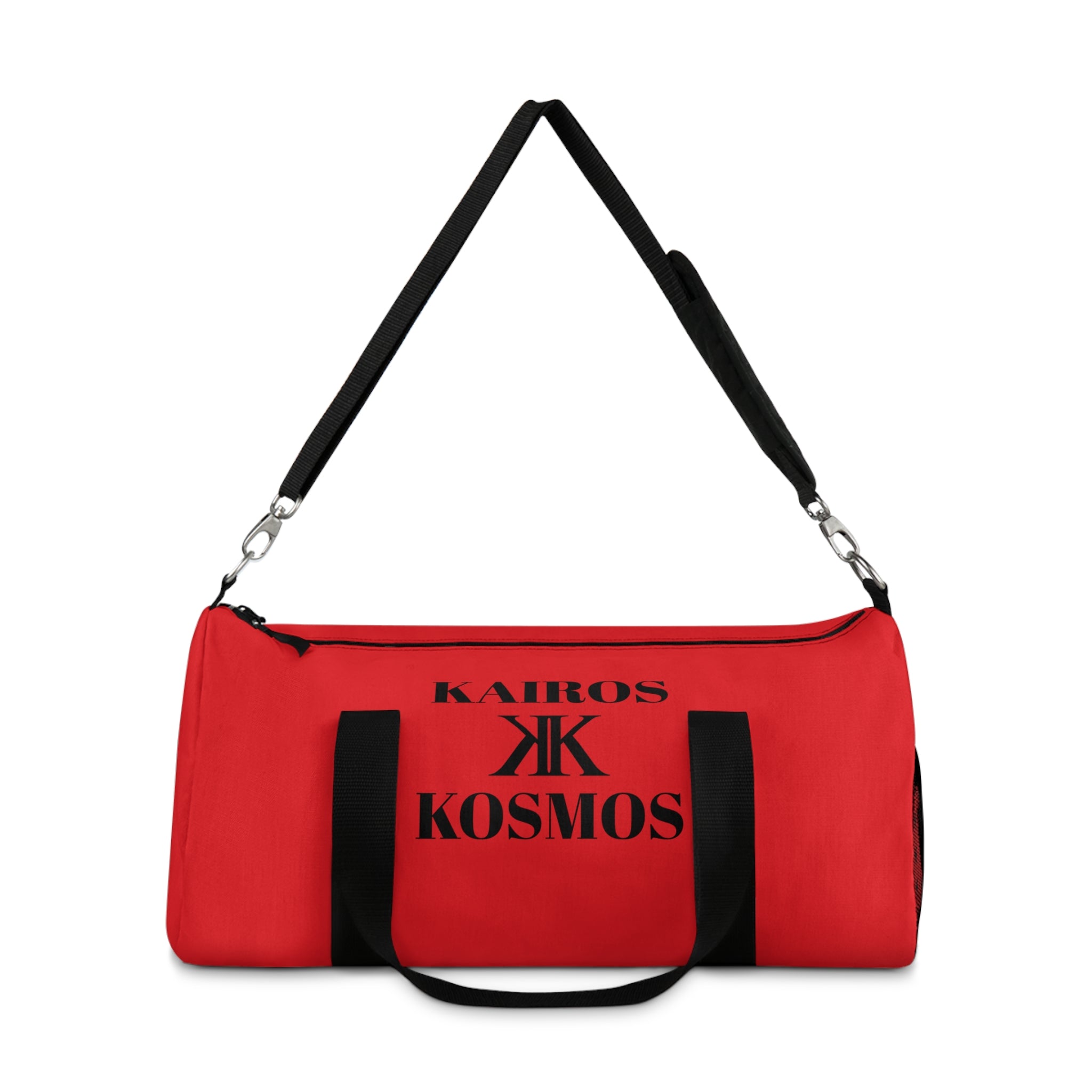 Kairos Kosmos RED Duffel Bag — Gym & Travel Weekender