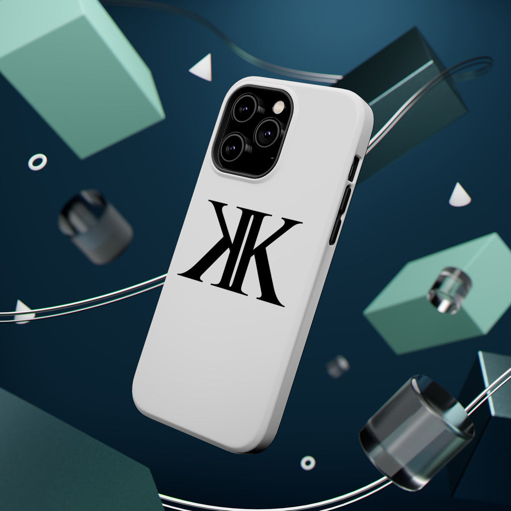 Magnetic Impact-Resistant Case with Bold KK Monogram