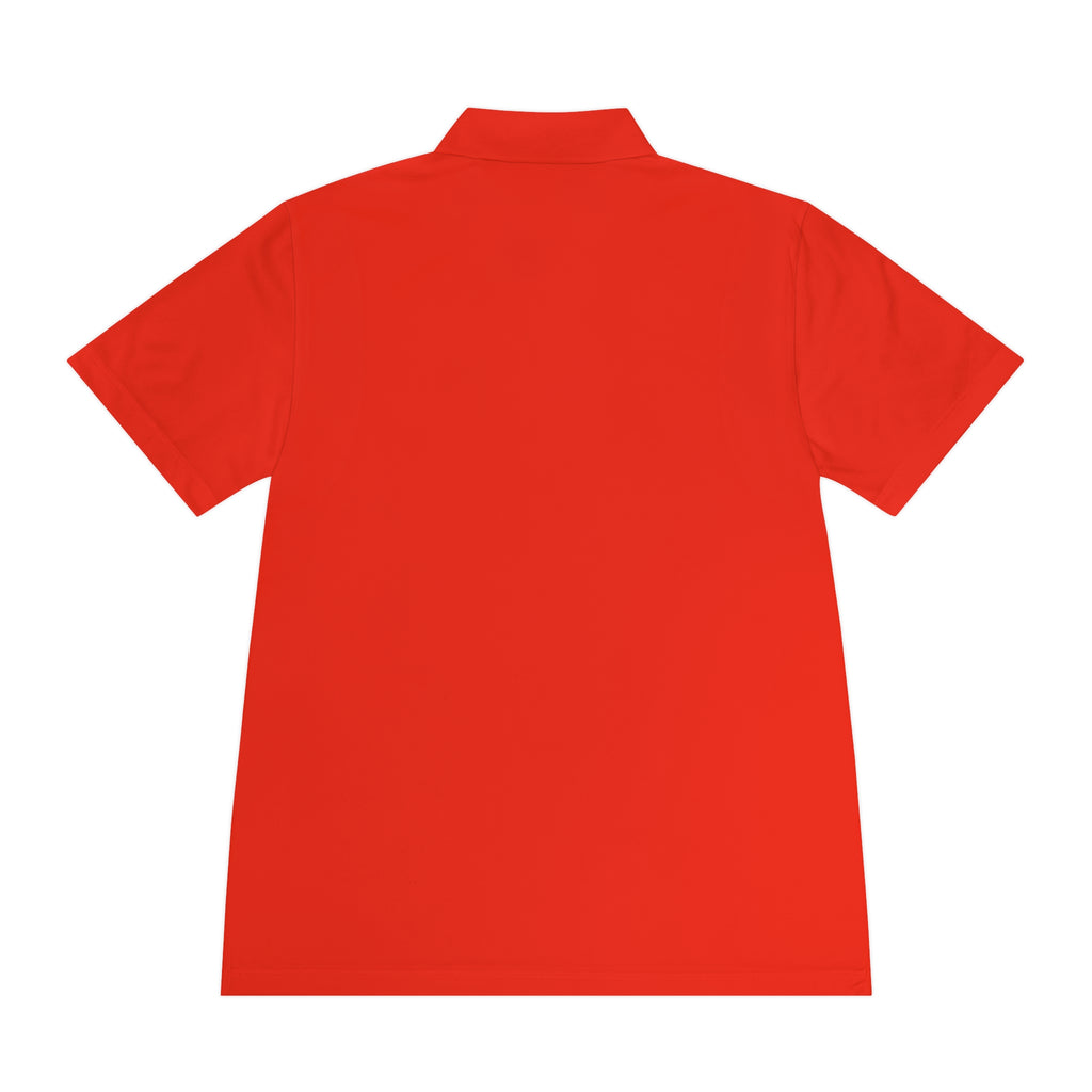 Classic Men’s Sport Polo — Minimalist Kairos Kosmos Logo Chest Shirt