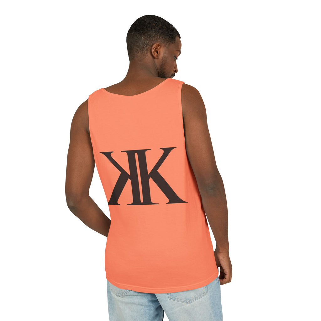 KK Monogram Tank Top — Minimalist Logo Graphic Tank