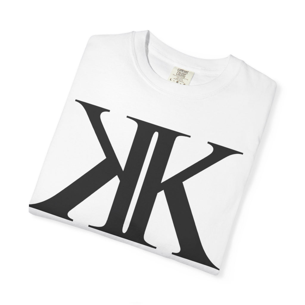 KK Monogram Tee — Bold Symmetrical Lettermark T-Shirt