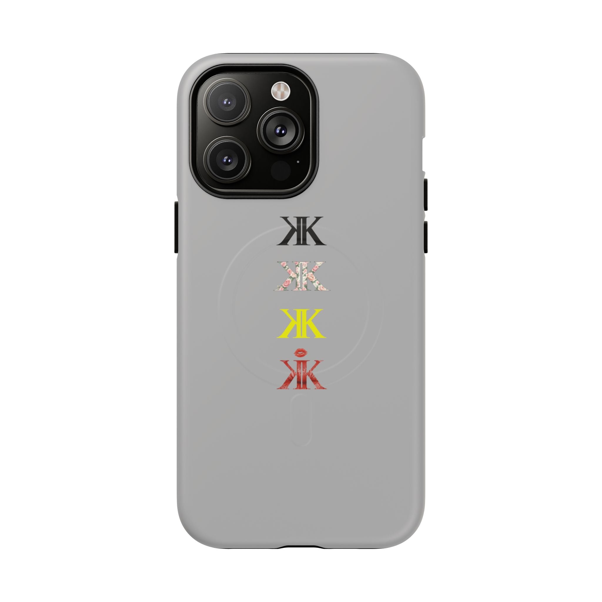 Sigil Collection Phone Case — Minimalist Monogram Stack Tough Magnetic Case