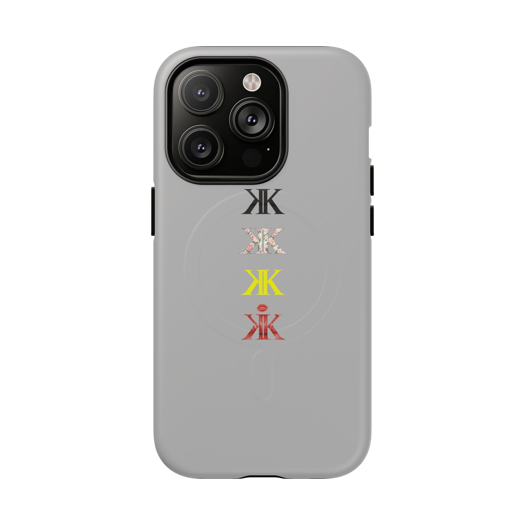 Sigil Collection Phone Case — Minimalist Monogram Stack Tough Magnetic Case