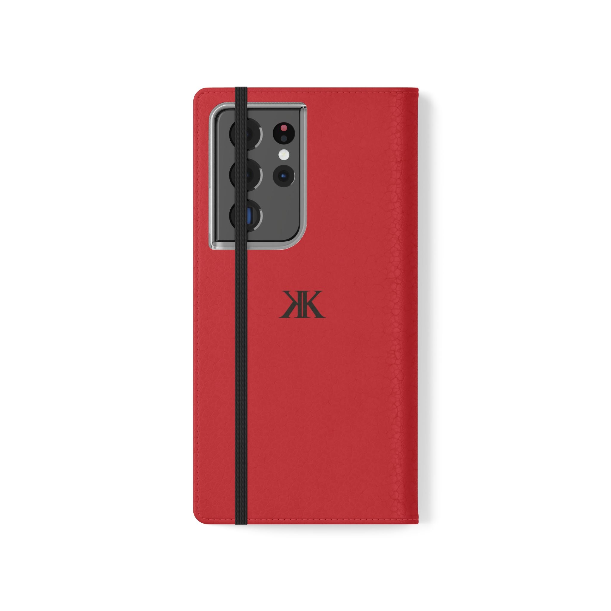 Kairos Kosmos Logo RED Flip Phone Case