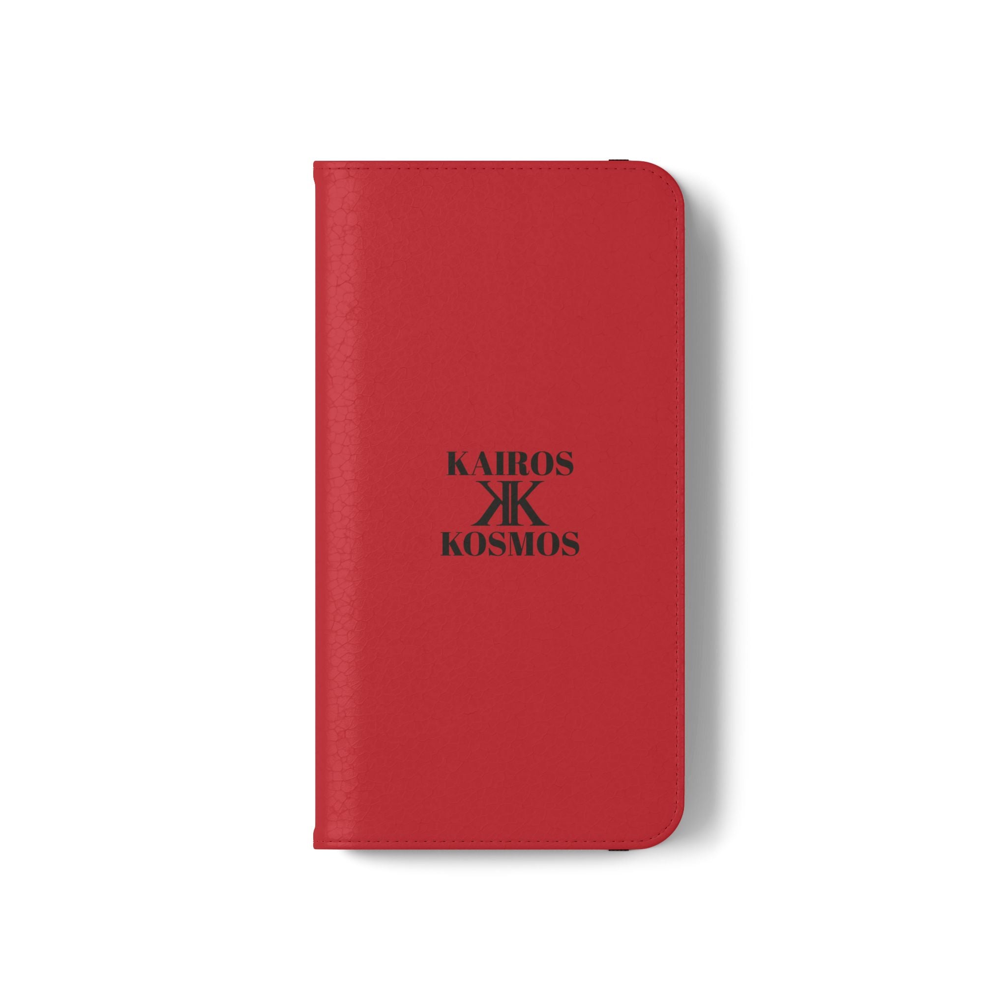 Kairos Kosmos Logo RED Flip Phone Case