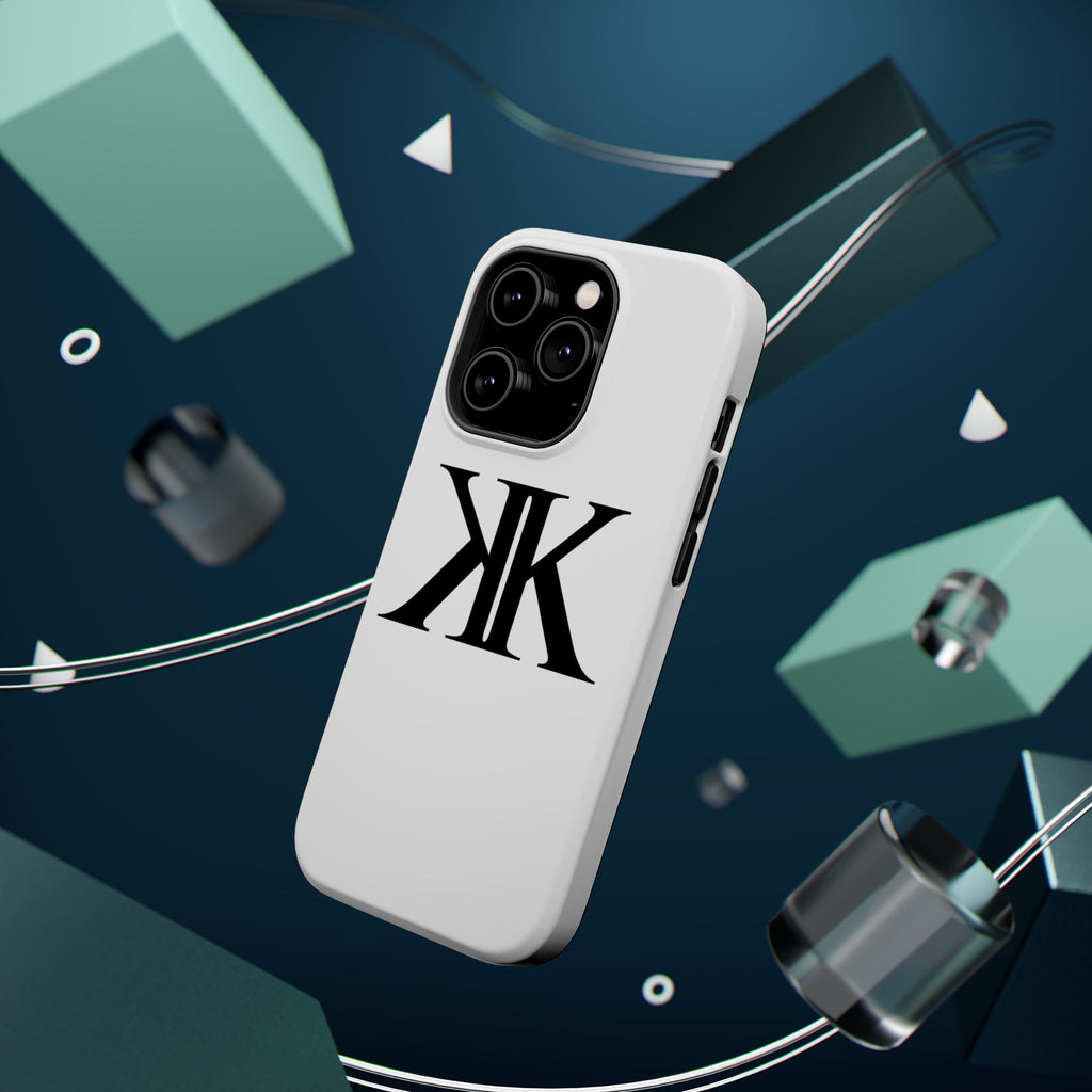Magnetic Impact-Resistant Case with Bold KK Monogram