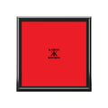 Jewelry Box RED with Minimalist 'KAIROS KOSMOS' Logo