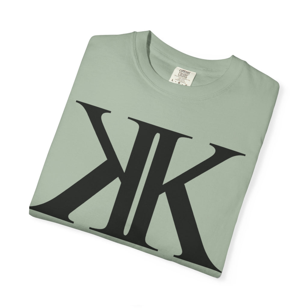 KK Monogram Tee — Bold Symmetrical Lettermark T-Shirt