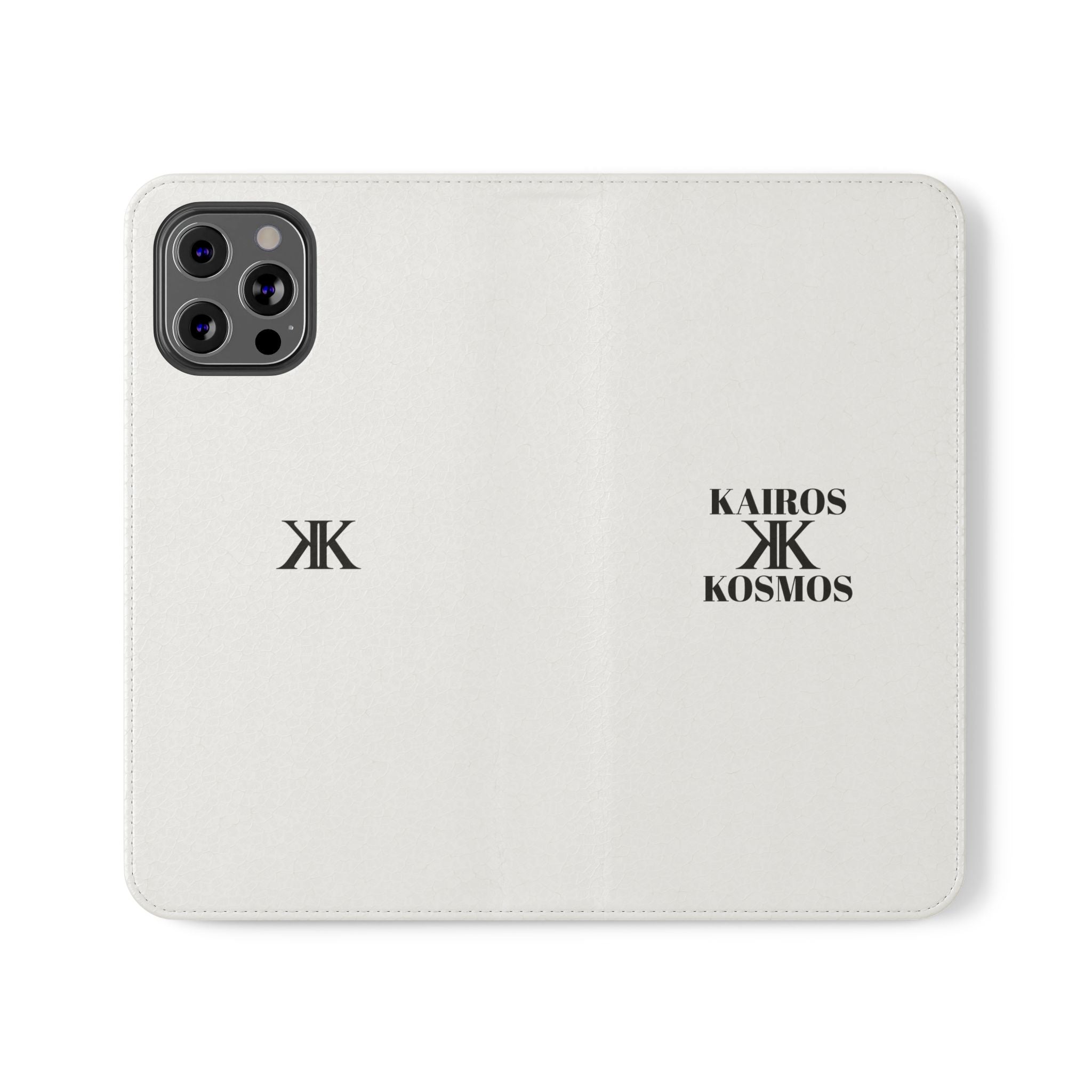 Kairos Kosmos Logo Flip Phone Case