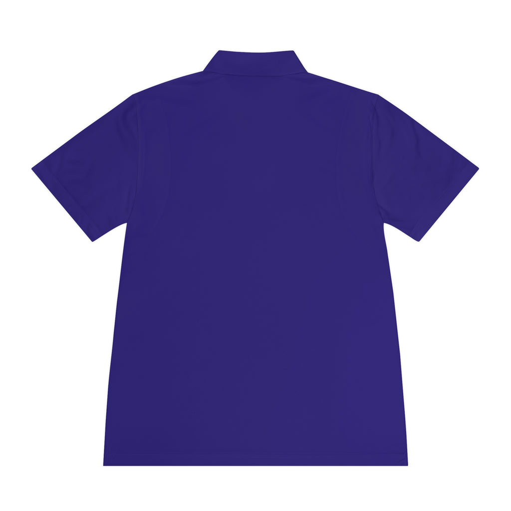 Classic Men’s Sport Polo — Minimalist Kairos Kosmos Logo Chest Shirt
