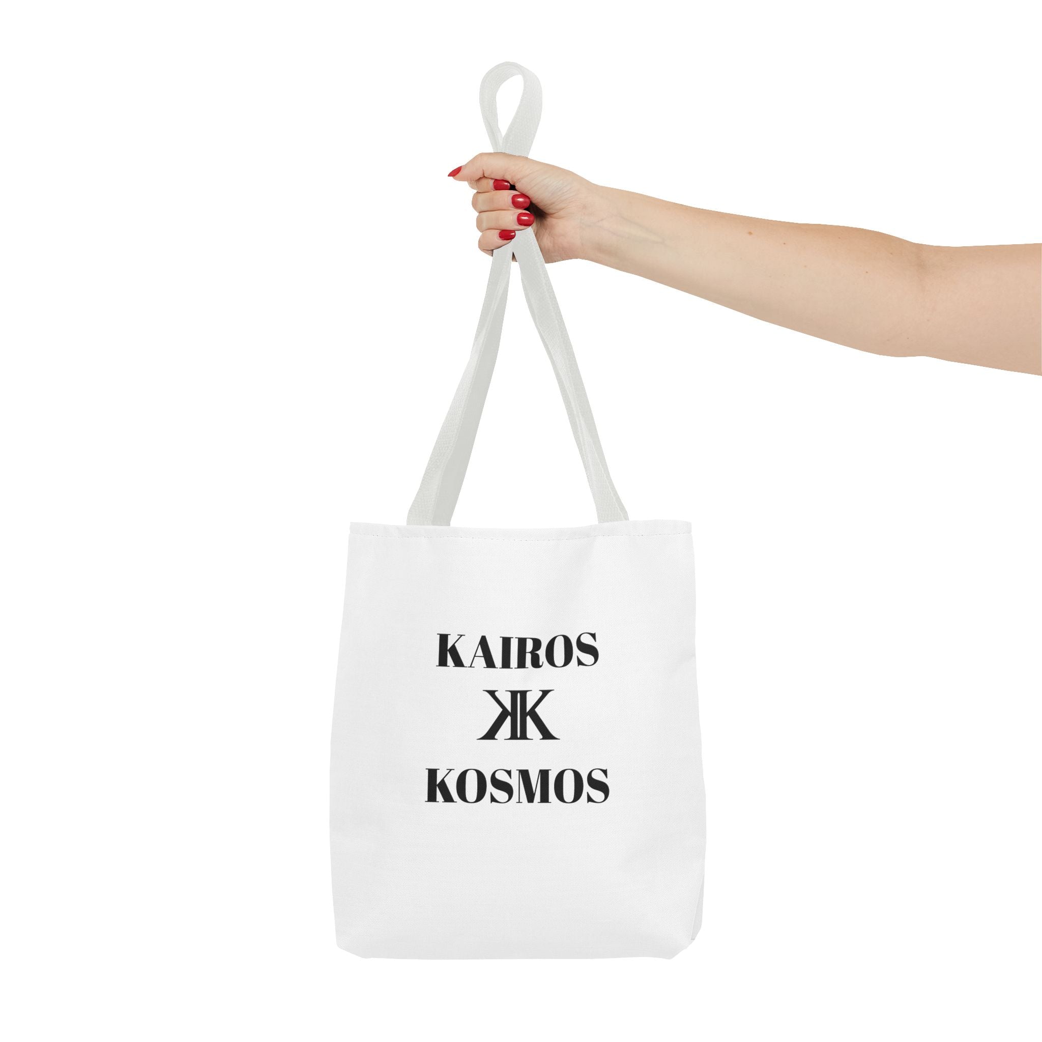 Kairos Kosmos Tote Bag – Minimalist Monogram Tote