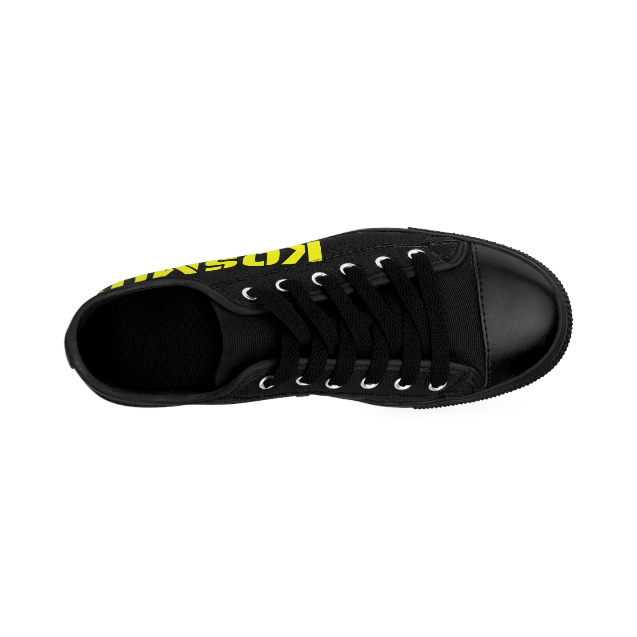 Kairos Kosmos BLACK Sneakers — Low-Top Graphic Men’s Shoes