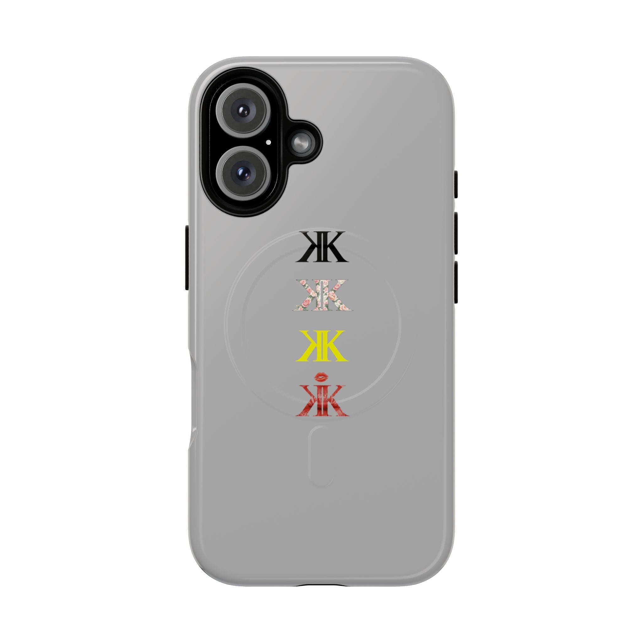 Sigil Collection Phone Case — Minimalist Monogram Stack Tough Magnetic Case