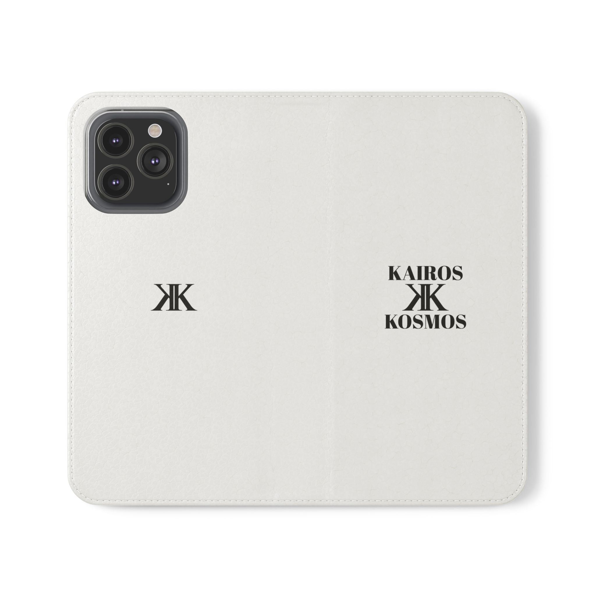 Kairos Kosmos Logo Flip Phone Case