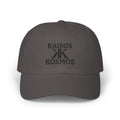 Kairos Kosmos Embroidered Cap — "Give No F**ks" Back Text