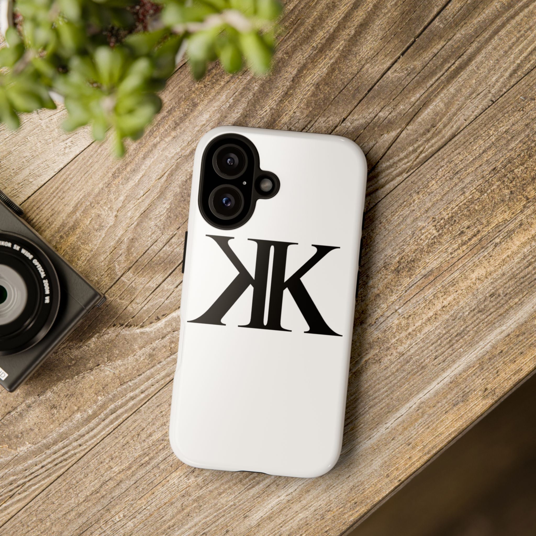 Monogram K Mirror Tough Phone Case