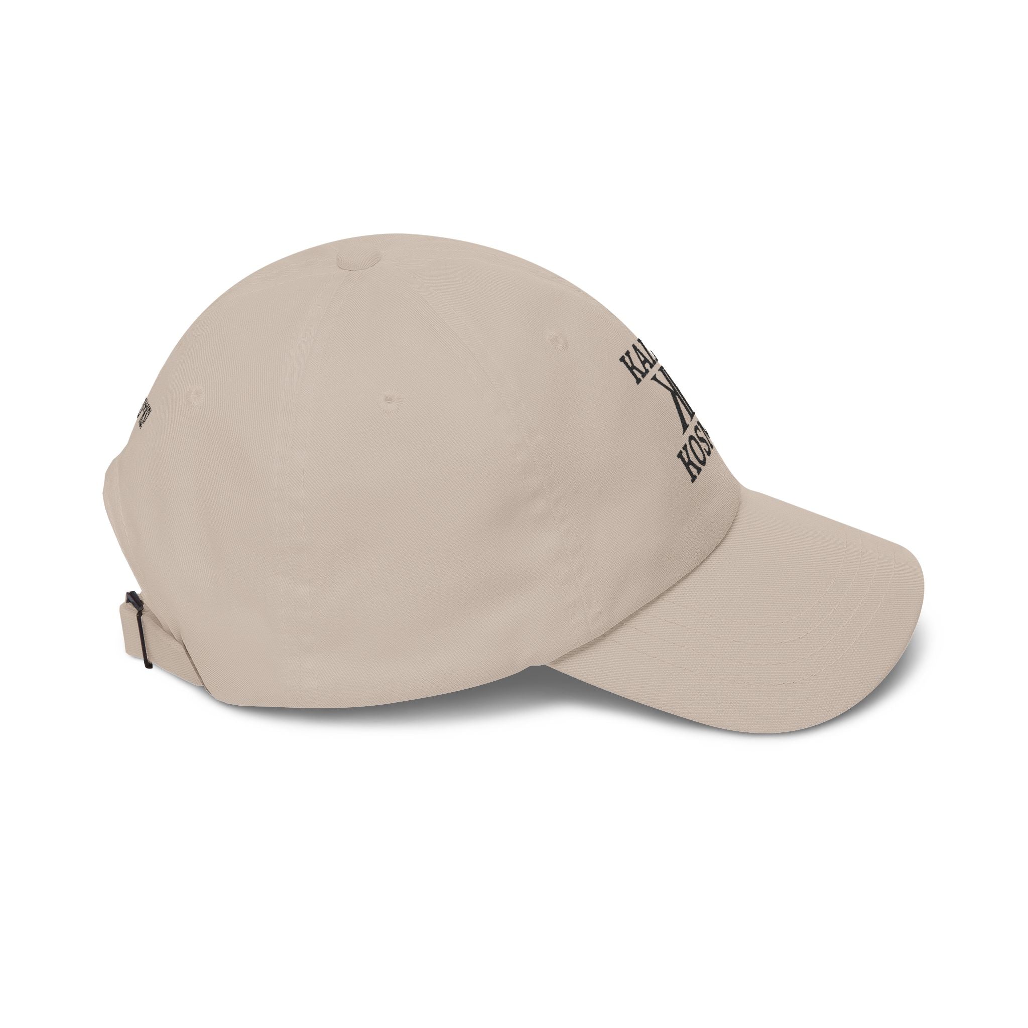 Kairos Kosmos Embroidered Cap — "Give No F**ks" Back Text