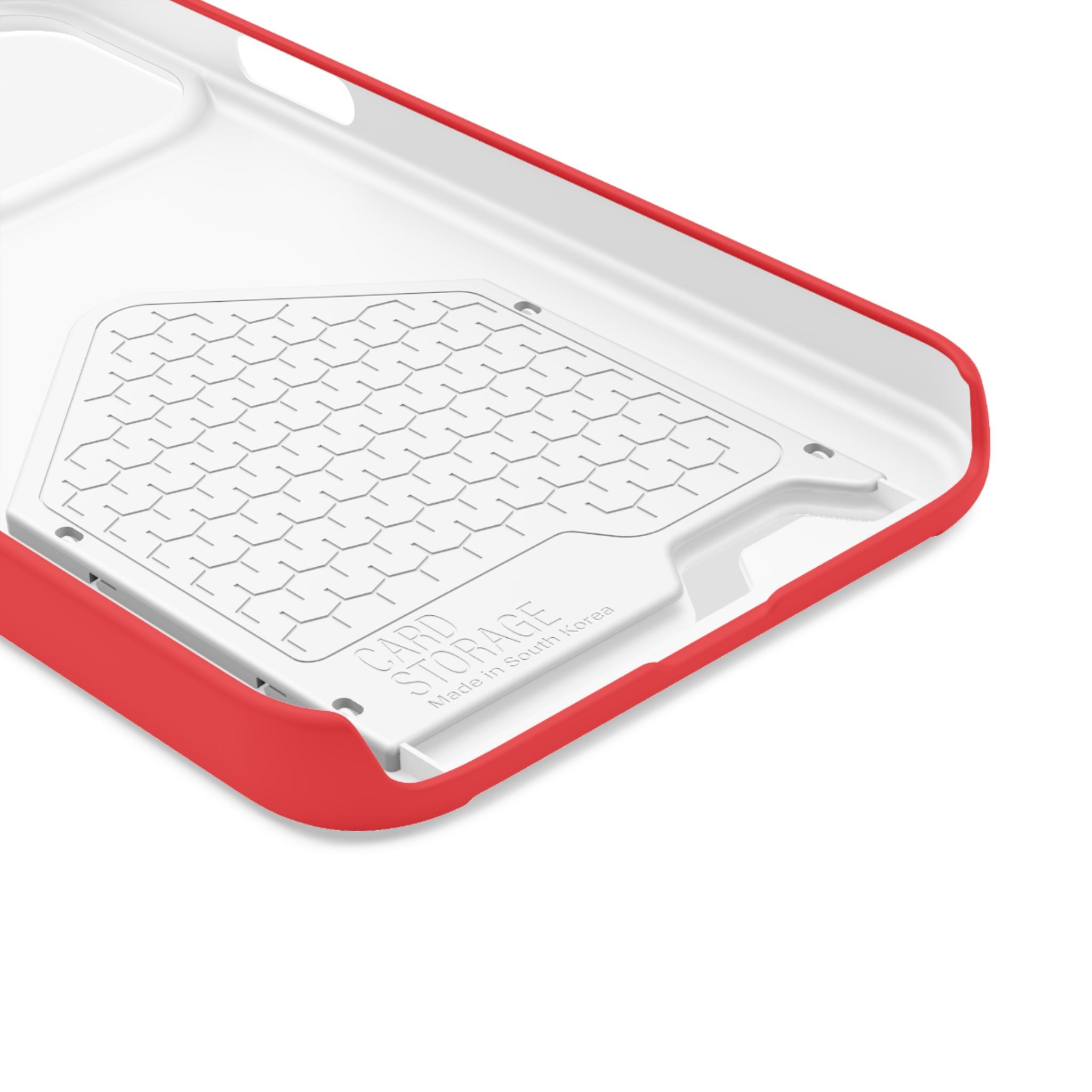 Kairos Kosmos RED Cardholder Phone Case — Slim Protective Wallet Case