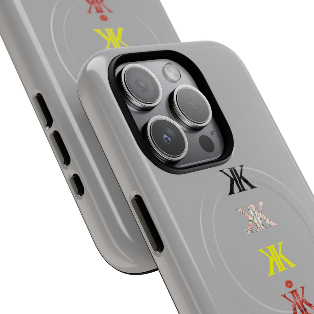 Sigil Collection Phone Case — Minimalist Monogram Stack Tough Magnetic Case