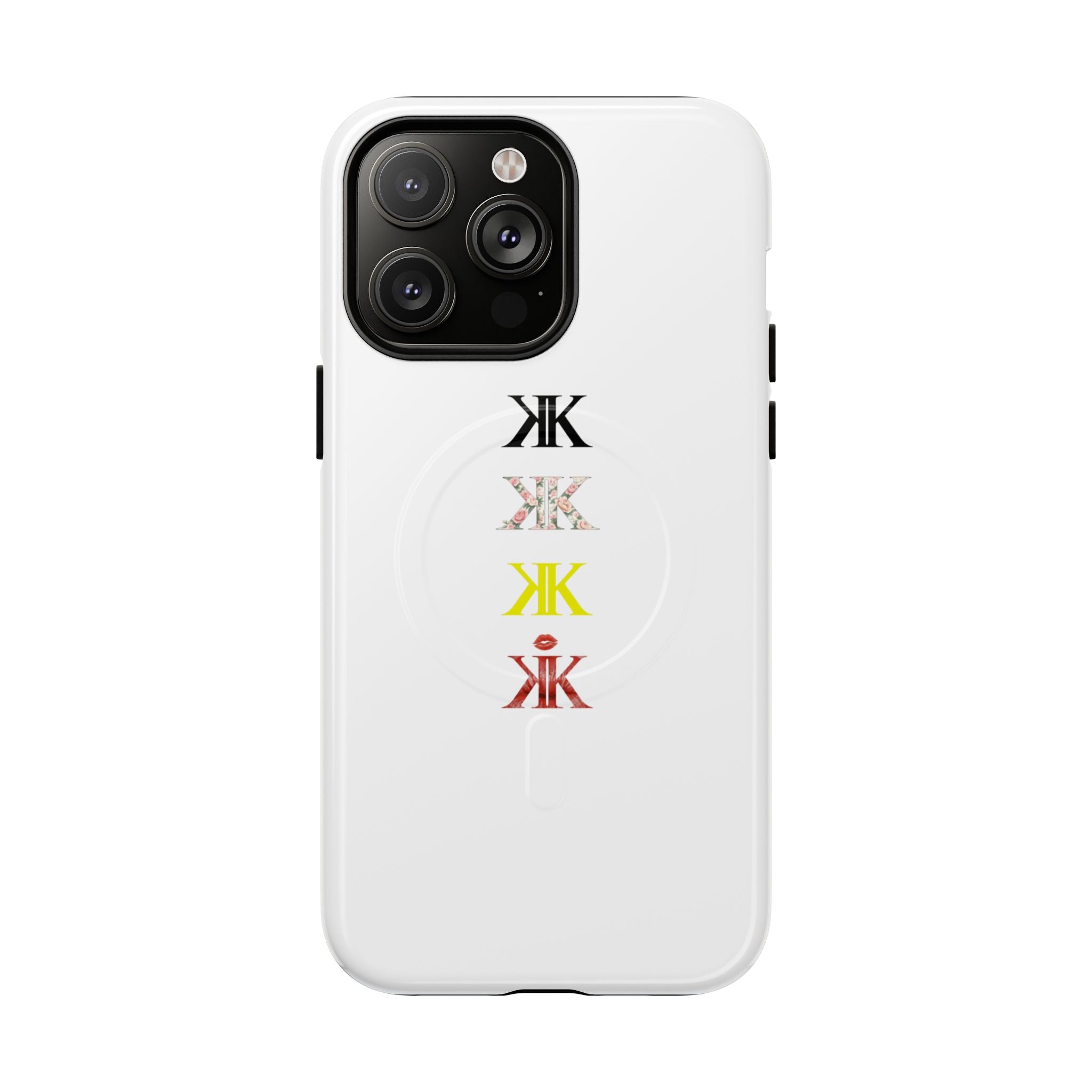 Sigil Collection Phone Case — Minimalist Monogram Stack Tough Magnetic Case