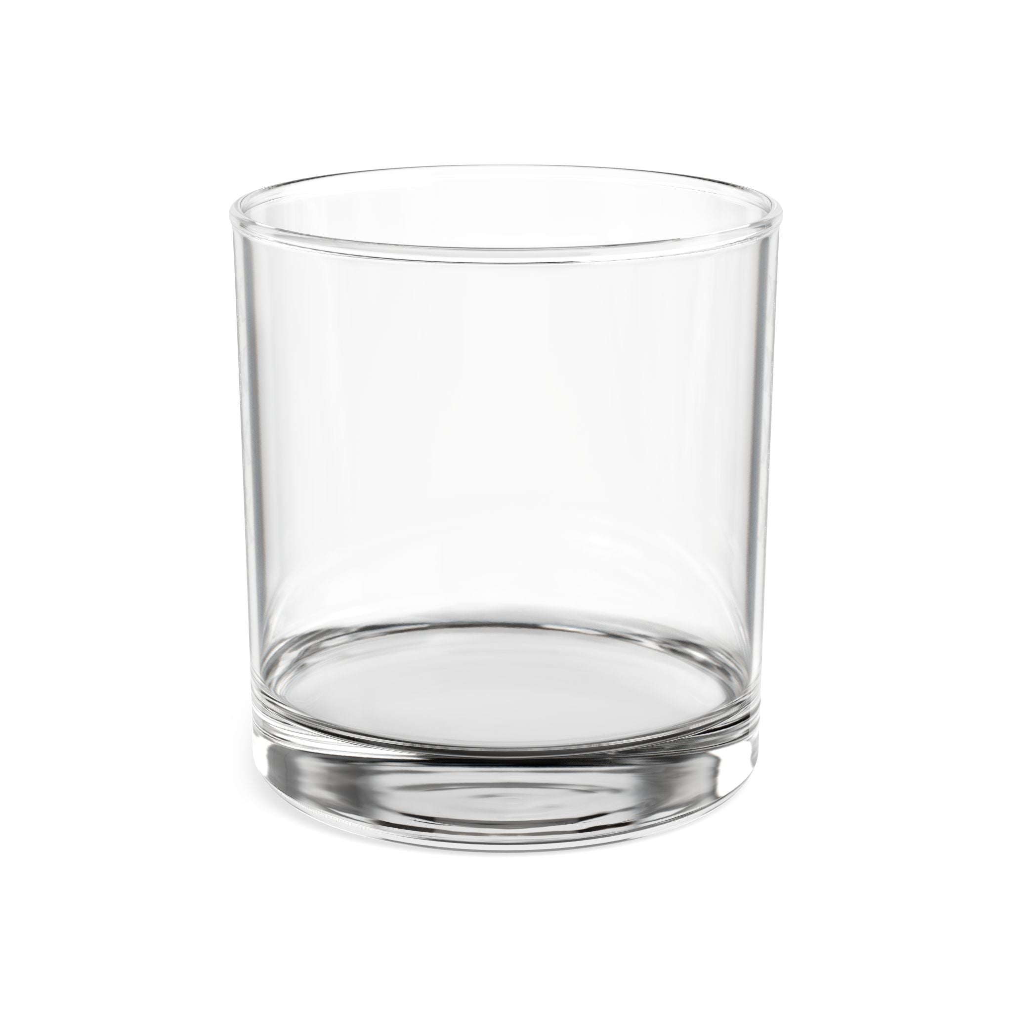 Sigil Collection Engraved 10.5oz Whiskey Glass — Minimal Monogram Vertical Design
