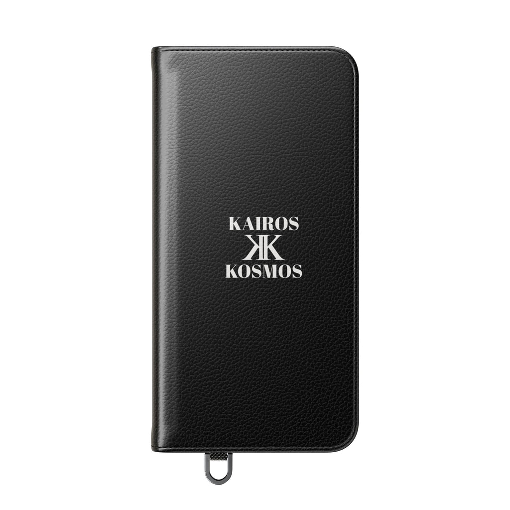 Kairos Kosmos Logo BLACK Flip Phone Case