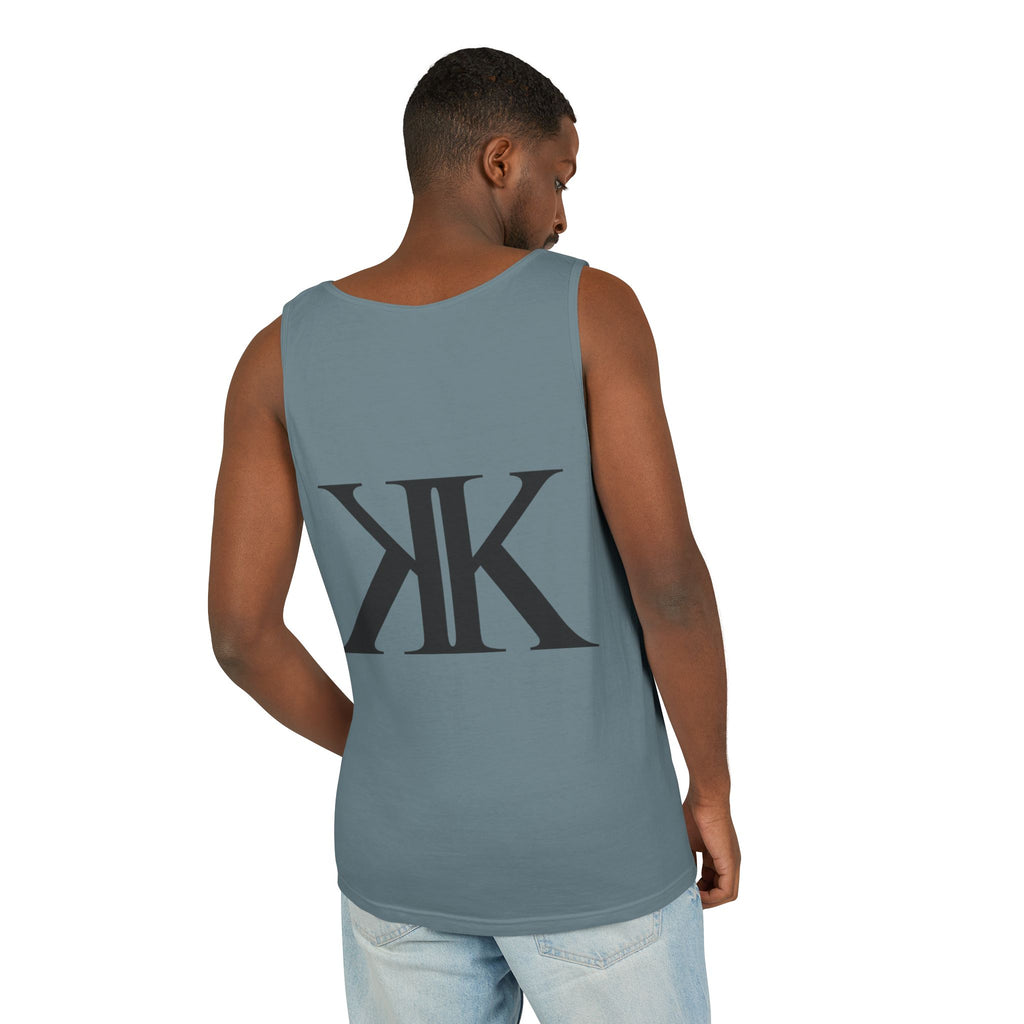 KK Monogram Tank Top — Minimalist Logo Graphic Tank
