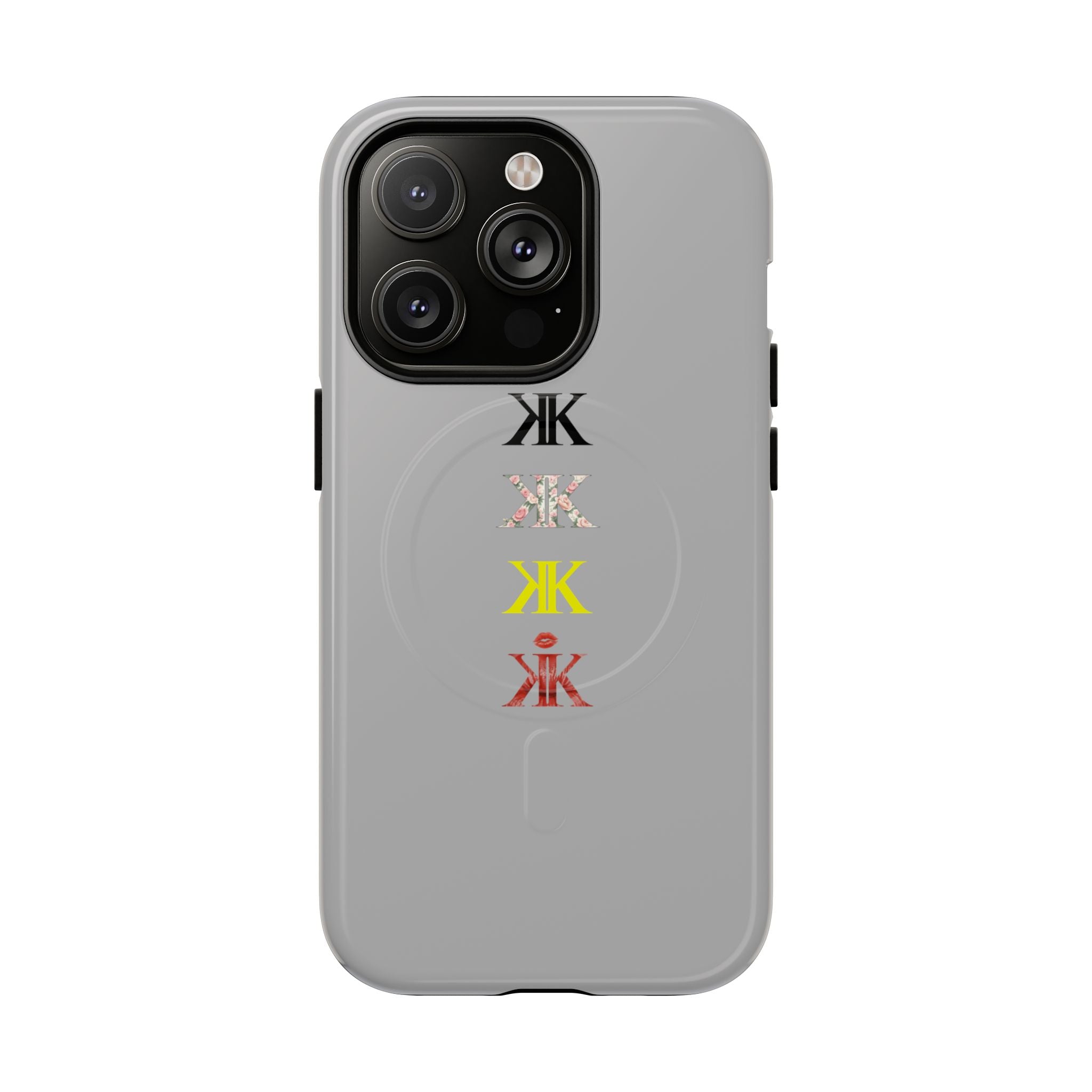 Sigil Collection Phone Case — Minimalist Monogram Stack Tough Magnetic Case