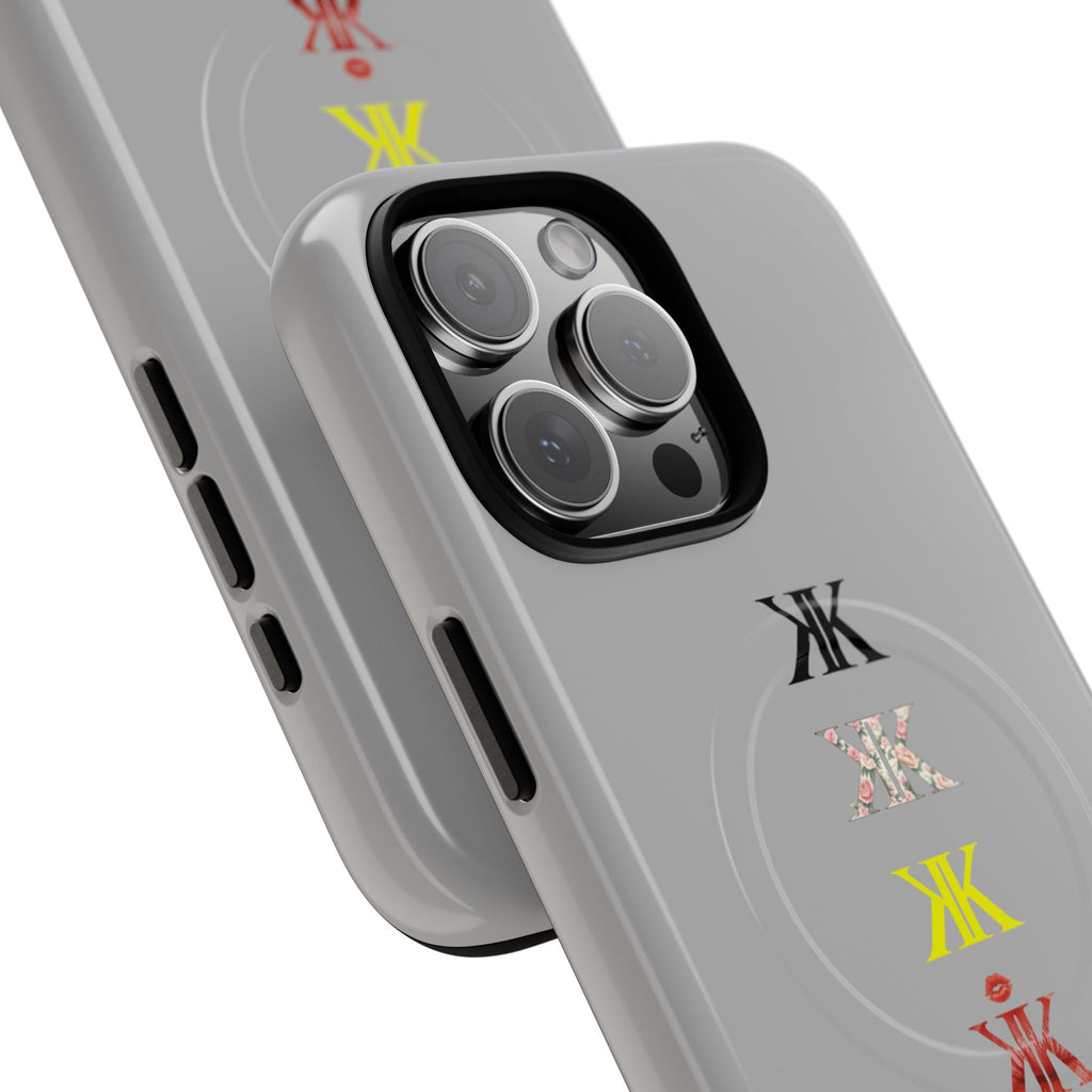 Sigil Collection Phone Case — Minimalist Monogram Stack Tough Magnetic Case
