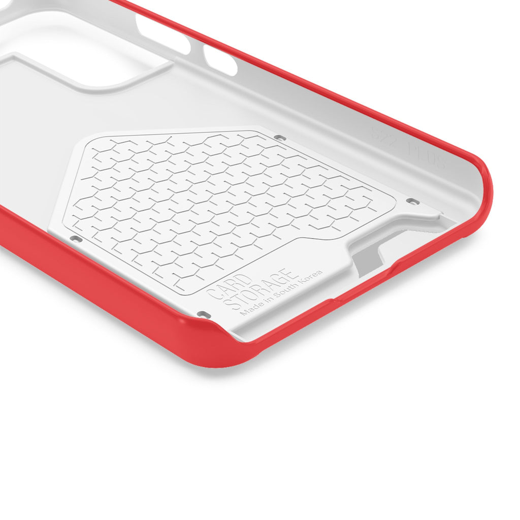 Kairos Kosmos RED Cardholder Phone Case — Slim Protective Wallet Case