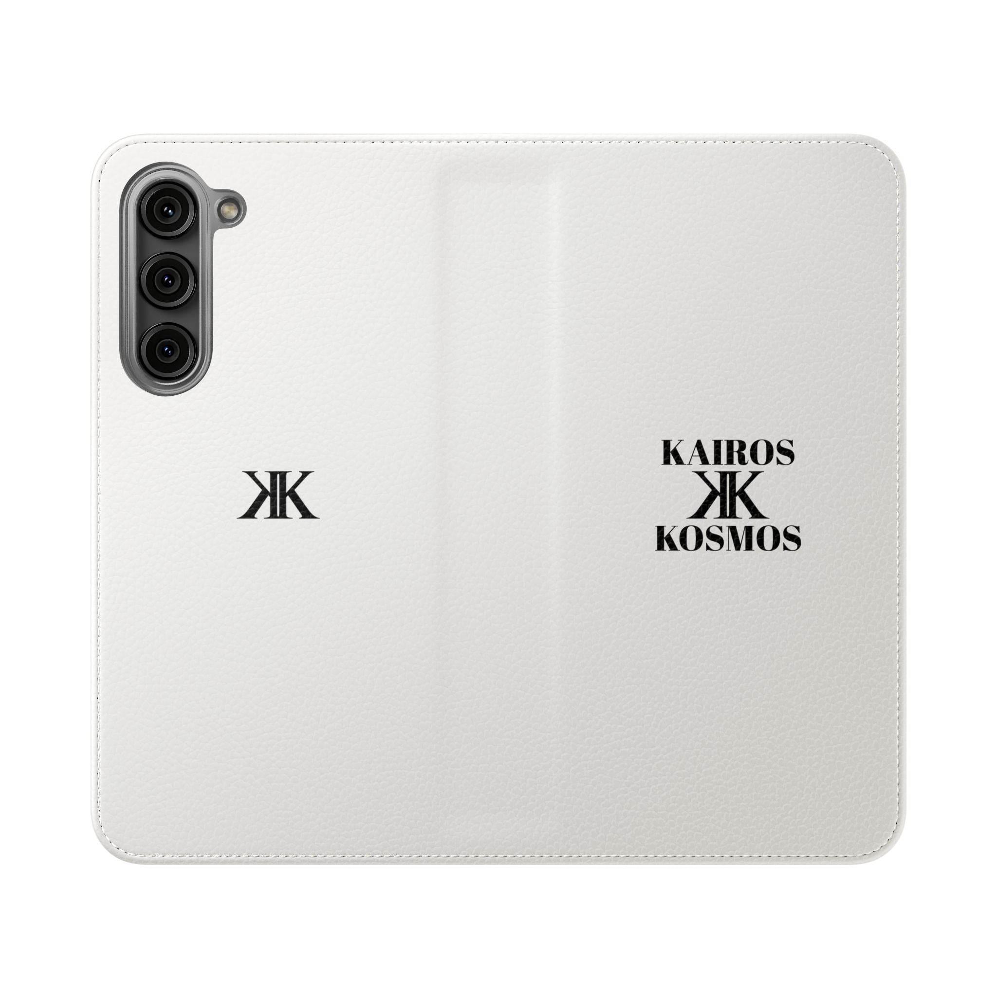 Kairos Kosmos Logo Flip Phone Case
