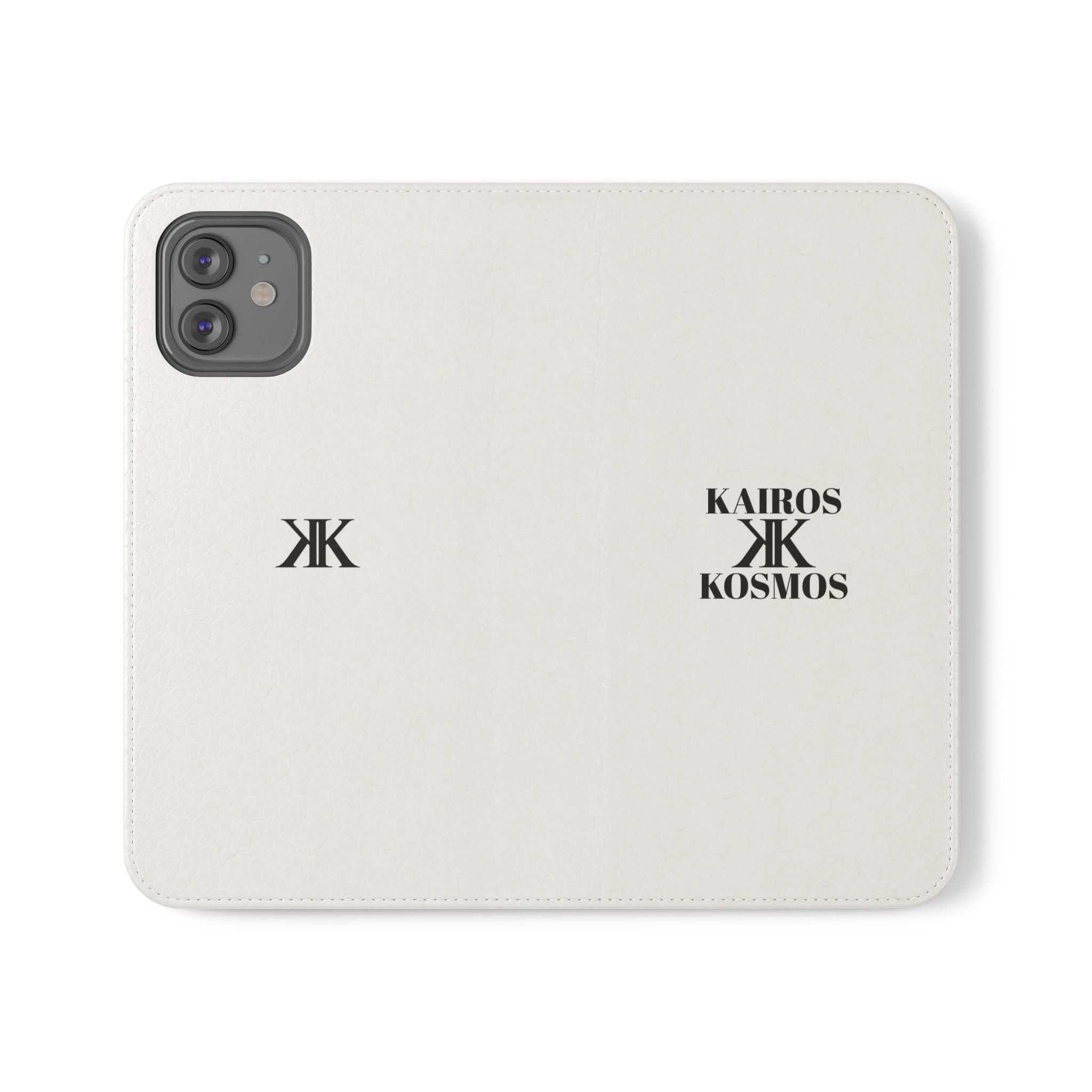 Kairos Kosmos Logo Flip Phone Case