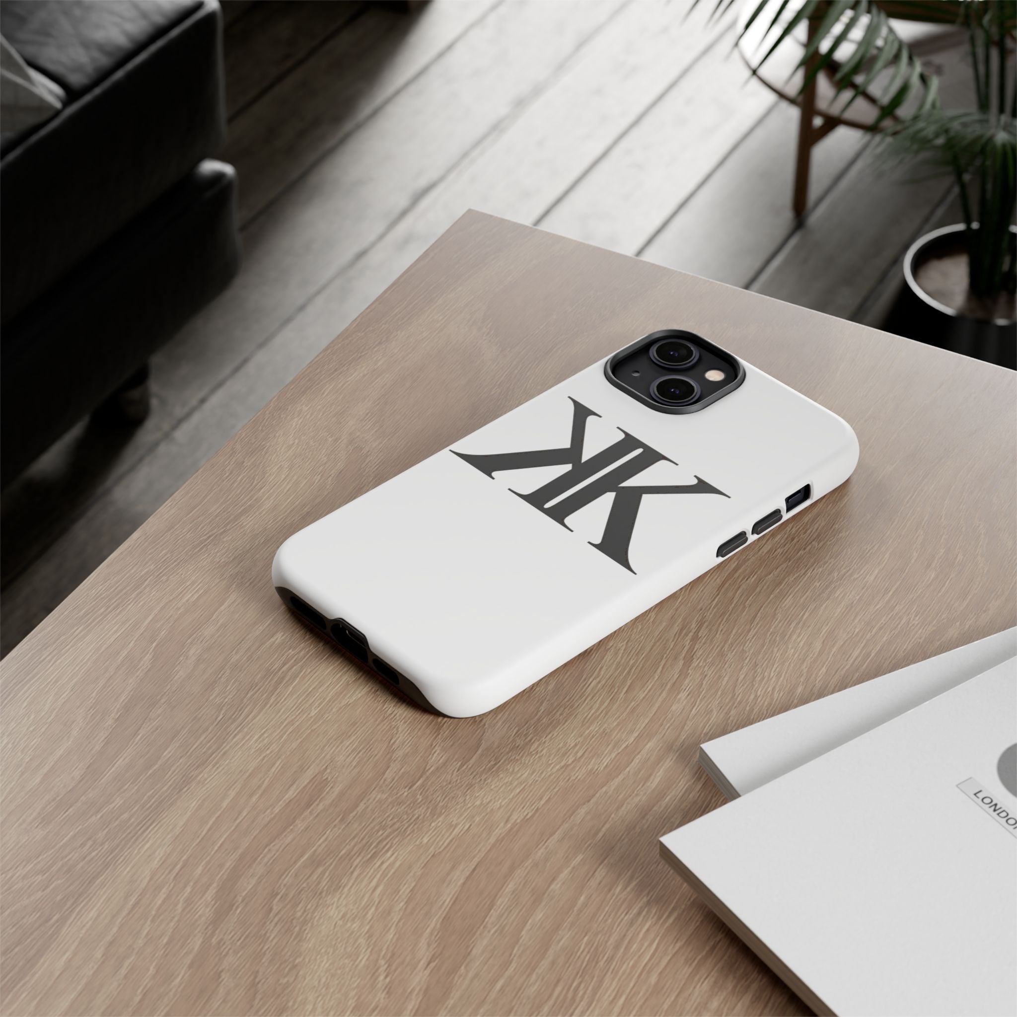 Monogram K Mirror Tough Phone Case