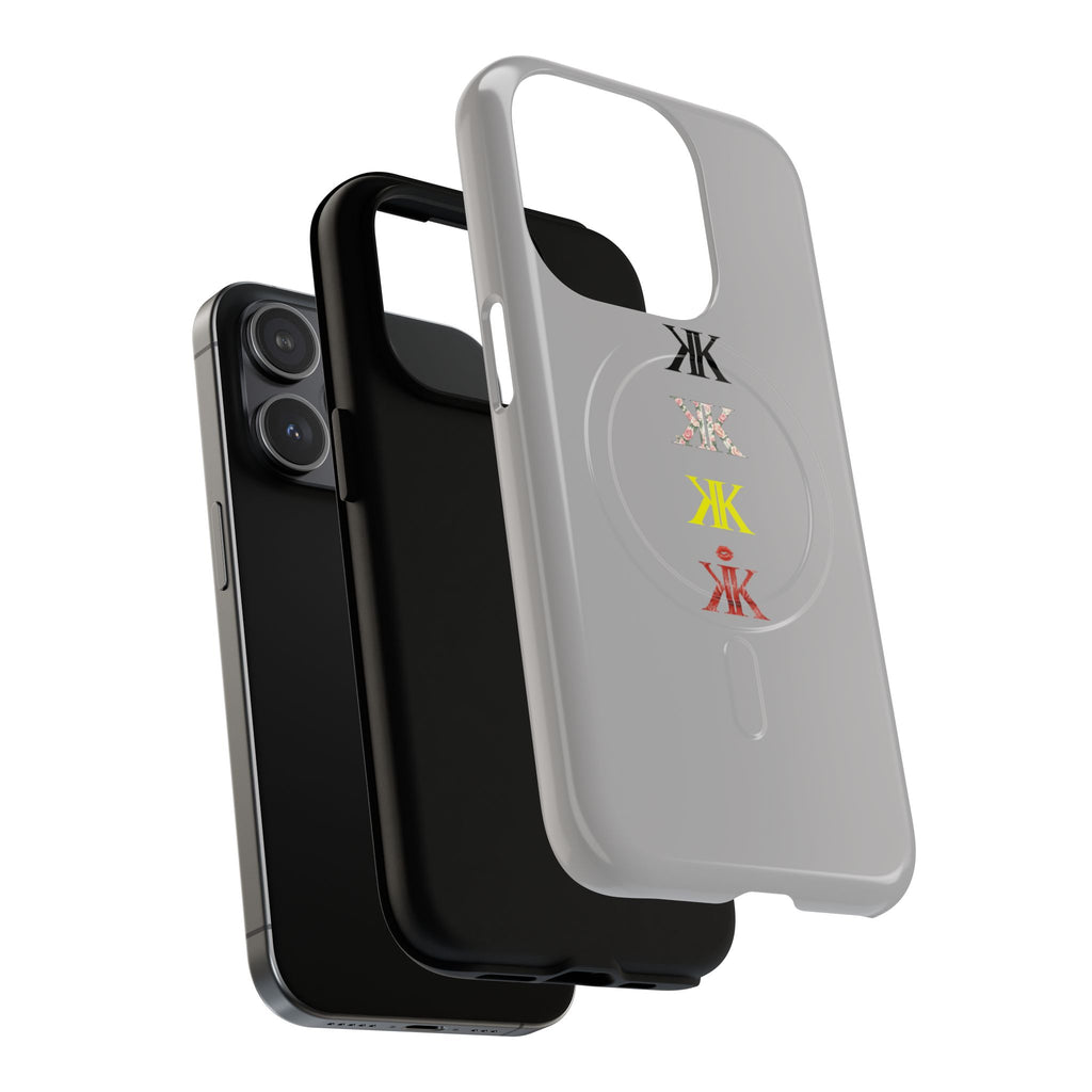 Sigil Collection Phone Case — Minimalist Monogram Stack Tough Magnetic Case