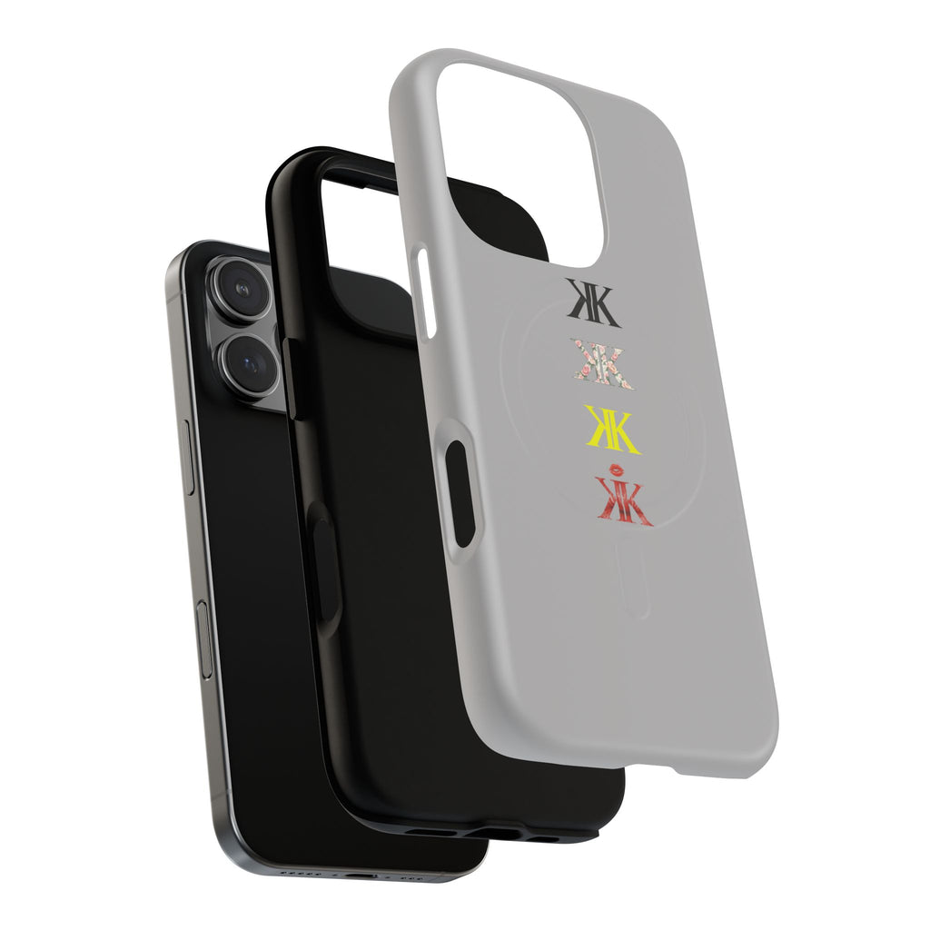 Sigil Collection Phone Case — Minimalist Monogram Stack Tough Magnetic Case
