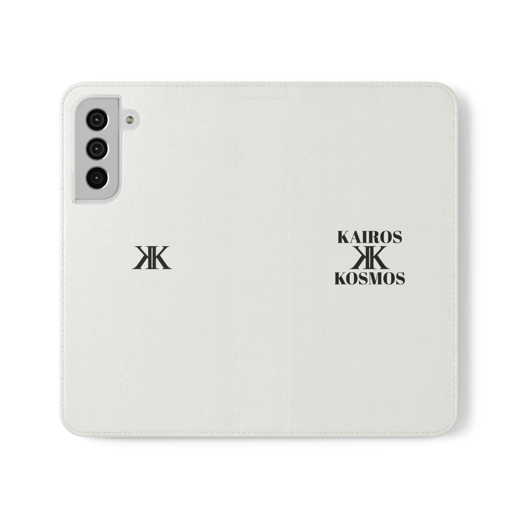 Kairos Kosmos Logo Flip Phone Case