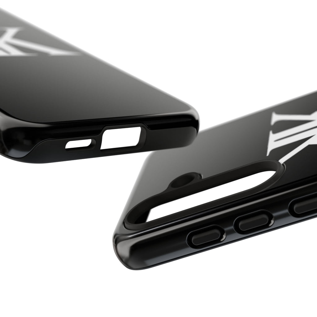 Monogram KK Phone Case BLACK — Tough Protective iPhone Cover