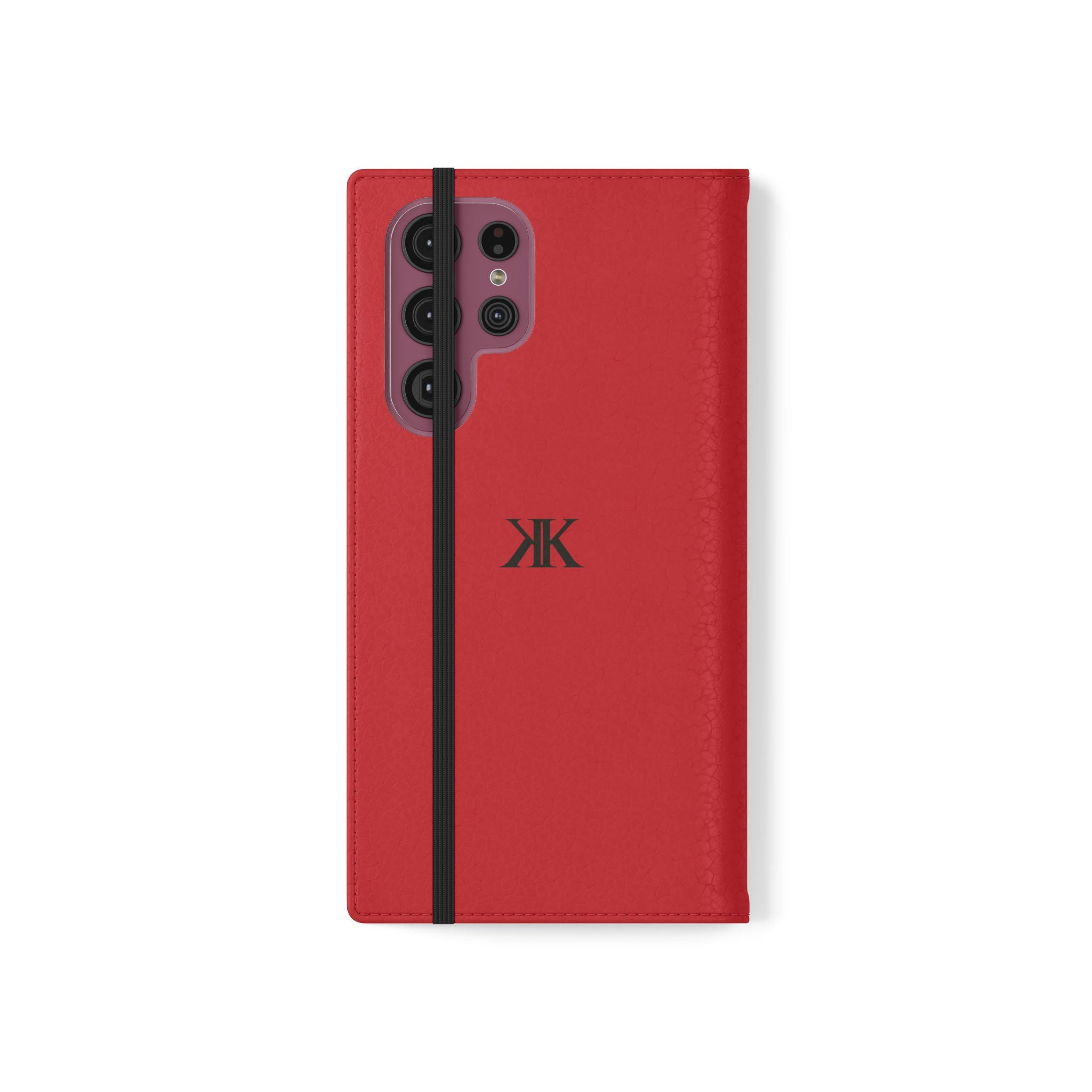 Kairos Kosmos Logo RED Flip Phone Case