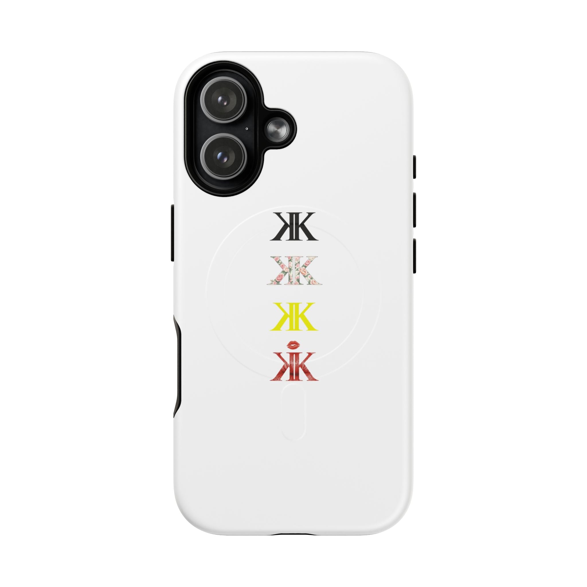 Sigil Collection Phone Case — Minimalist Monogram Stack Tough Magnetic Case
