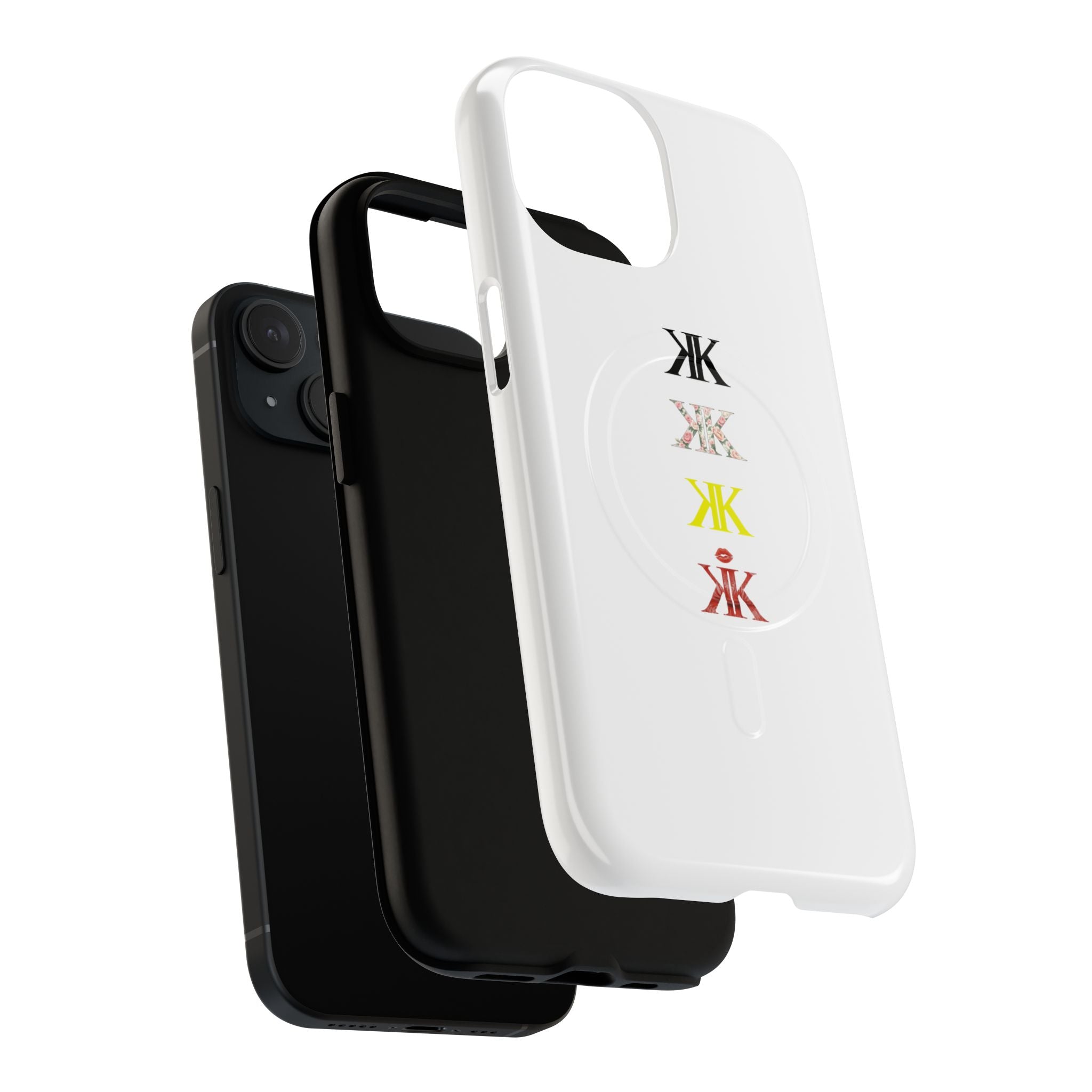 Sigil Collection Phone Case — Minimalist Monogram Stack Tough Magnetic Case