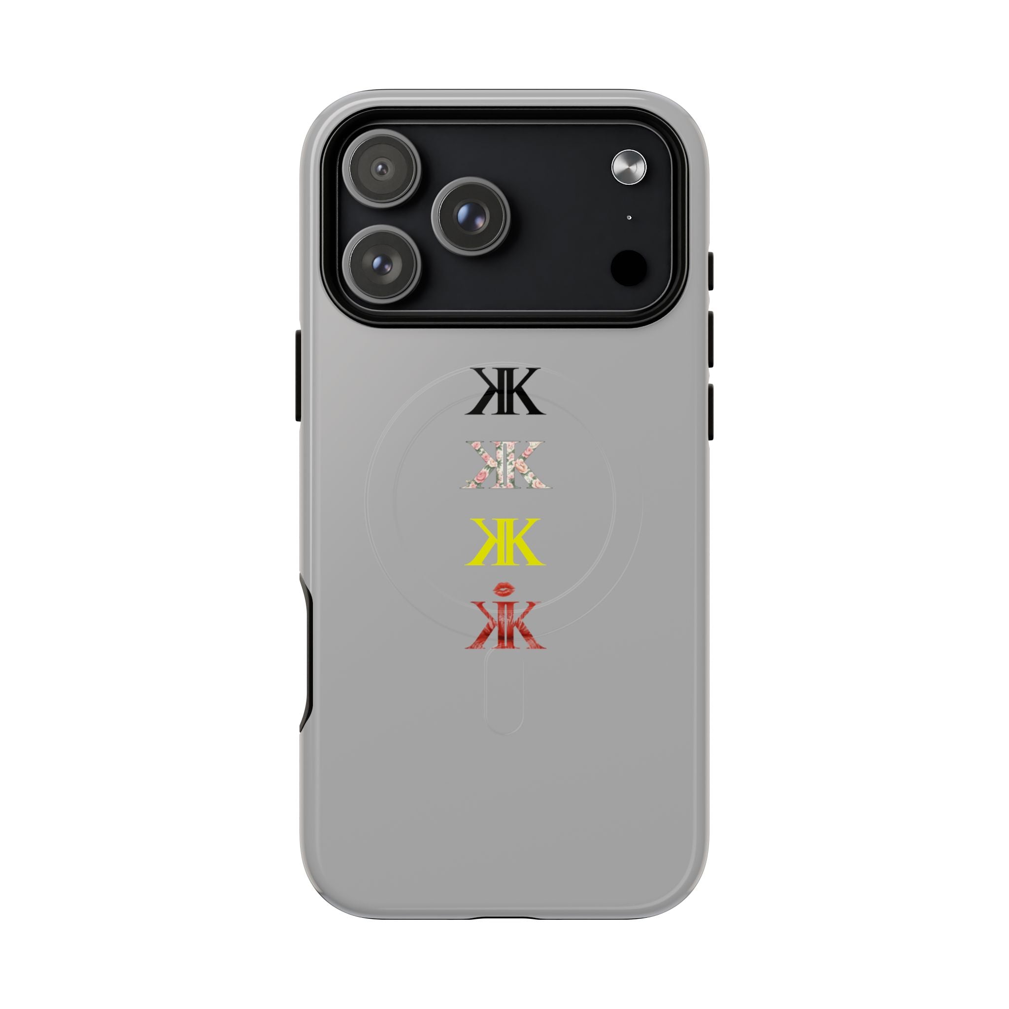 Sigil Collection Phone Case — Minimalist Monogram Stack Tough Magnetic Case