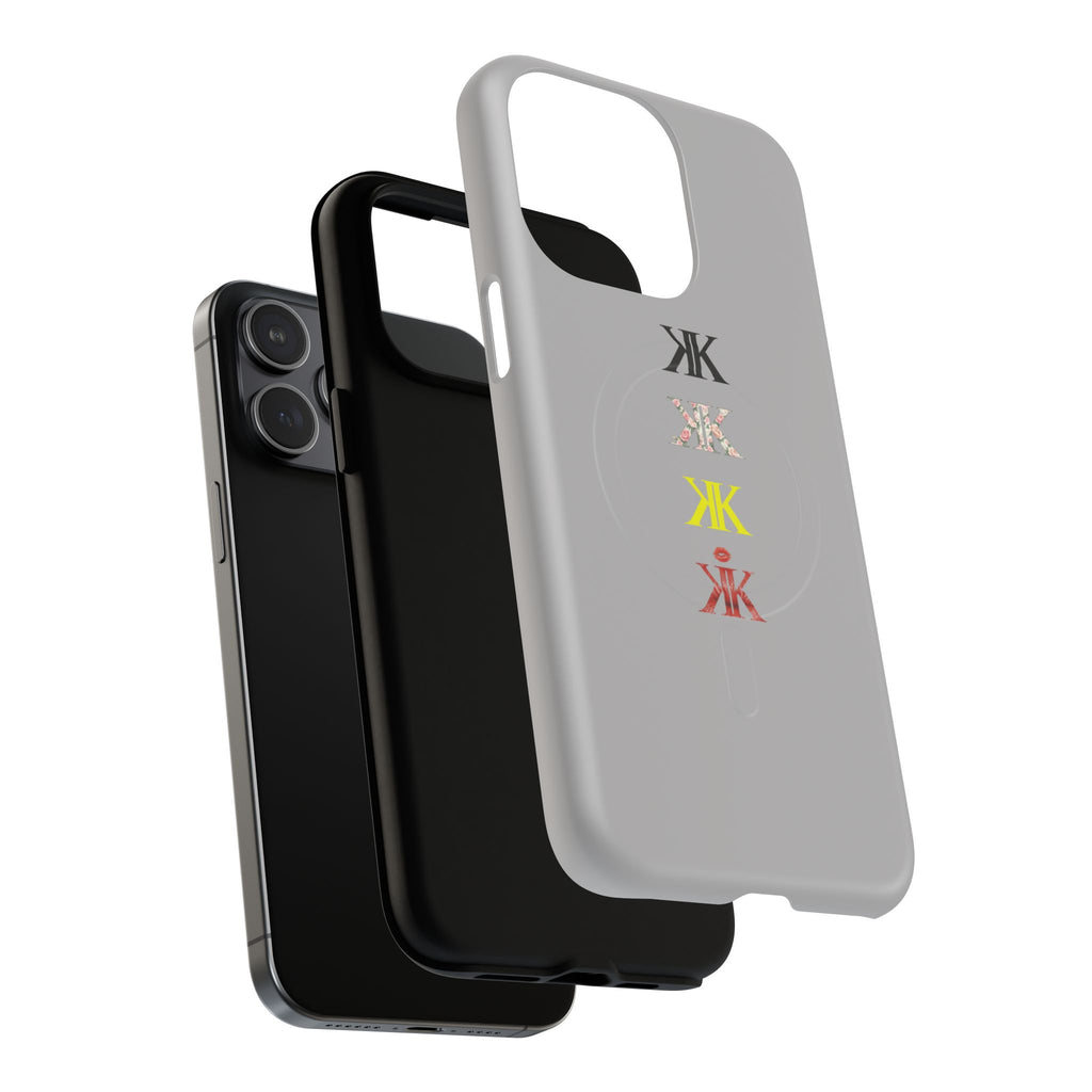 Sigil Collection Phone Case — Minimalist Monogram Stack Tough Magnetic Case